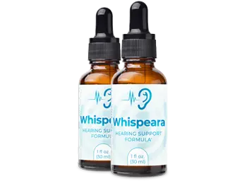 Whispeara hearing support supplement 2-bottle package